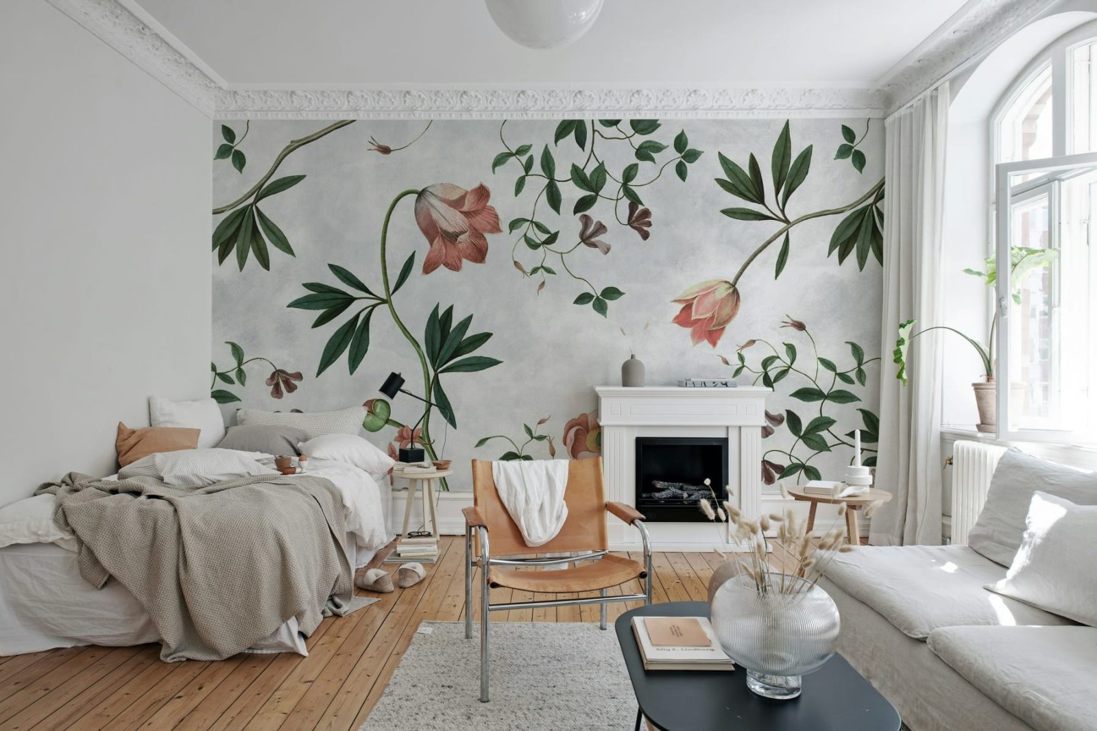 Romantic Garden, Pastel, Rebel Walls 2