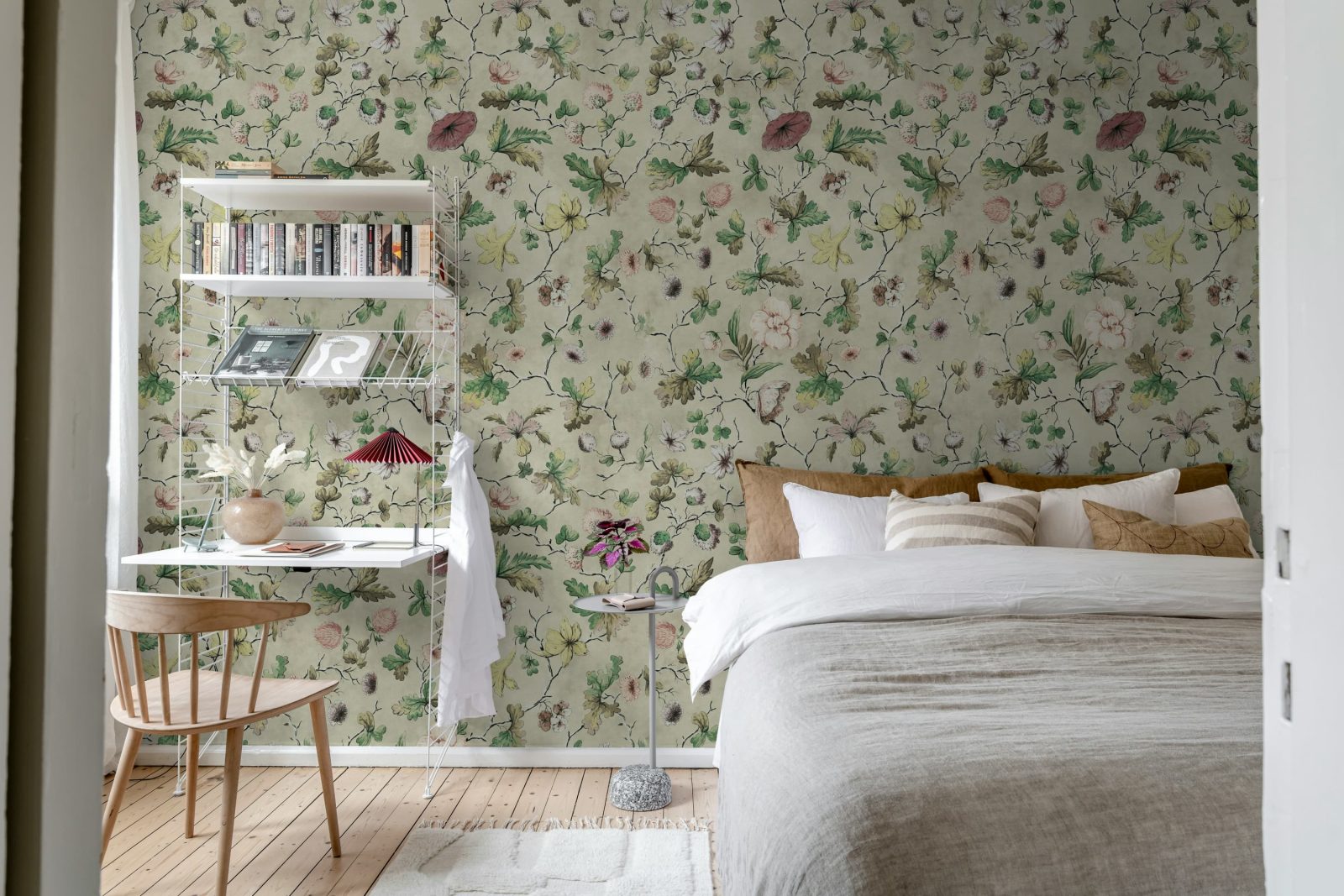 Verdant Bloom, Beige, Rebel Walls 2