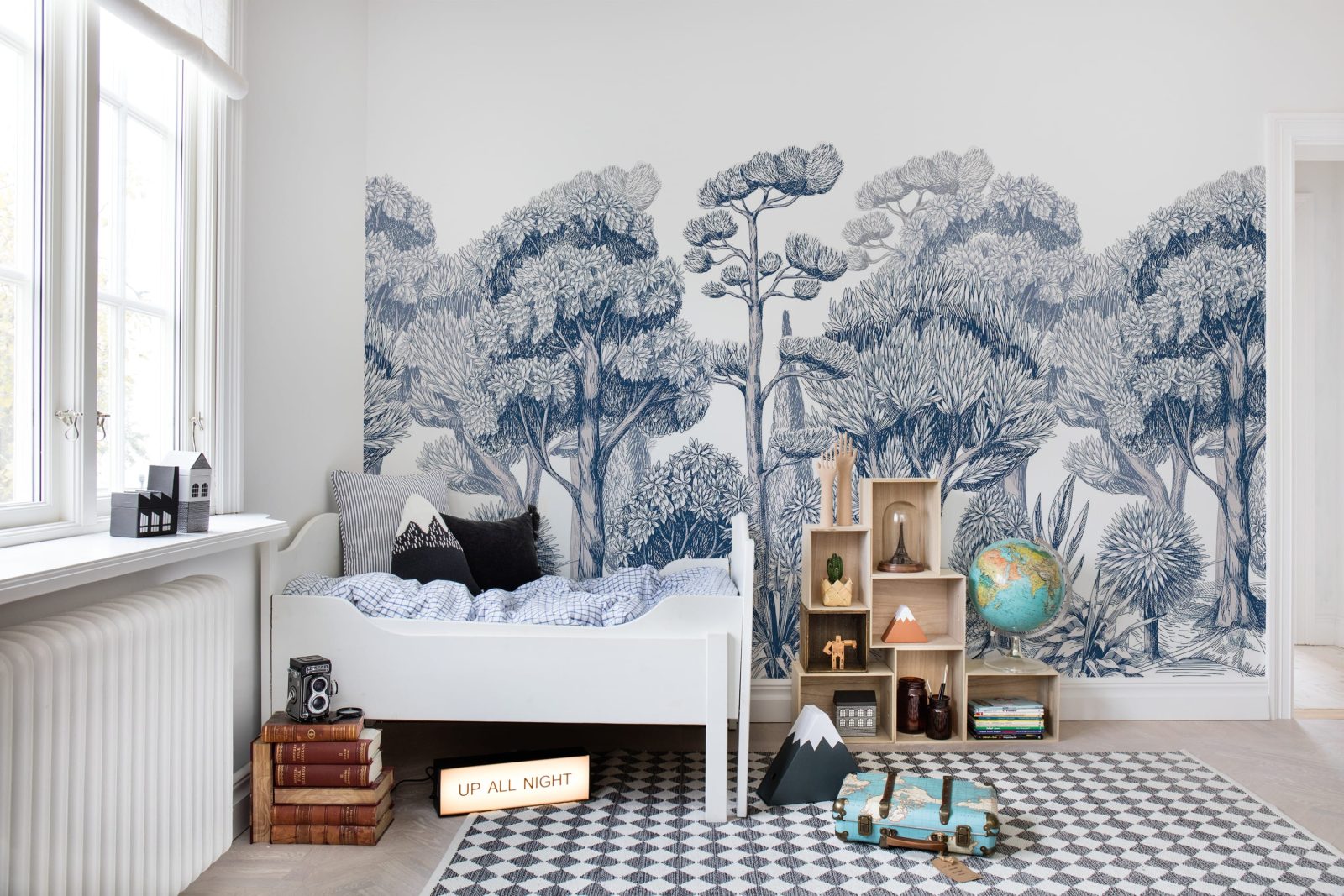 Forest Park, Blue, Rebel Walls 3