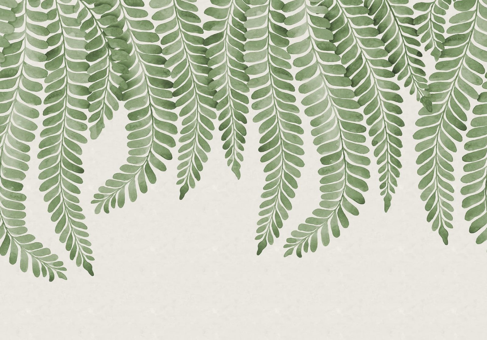 Dangling Fern, Green, Rebel Walls