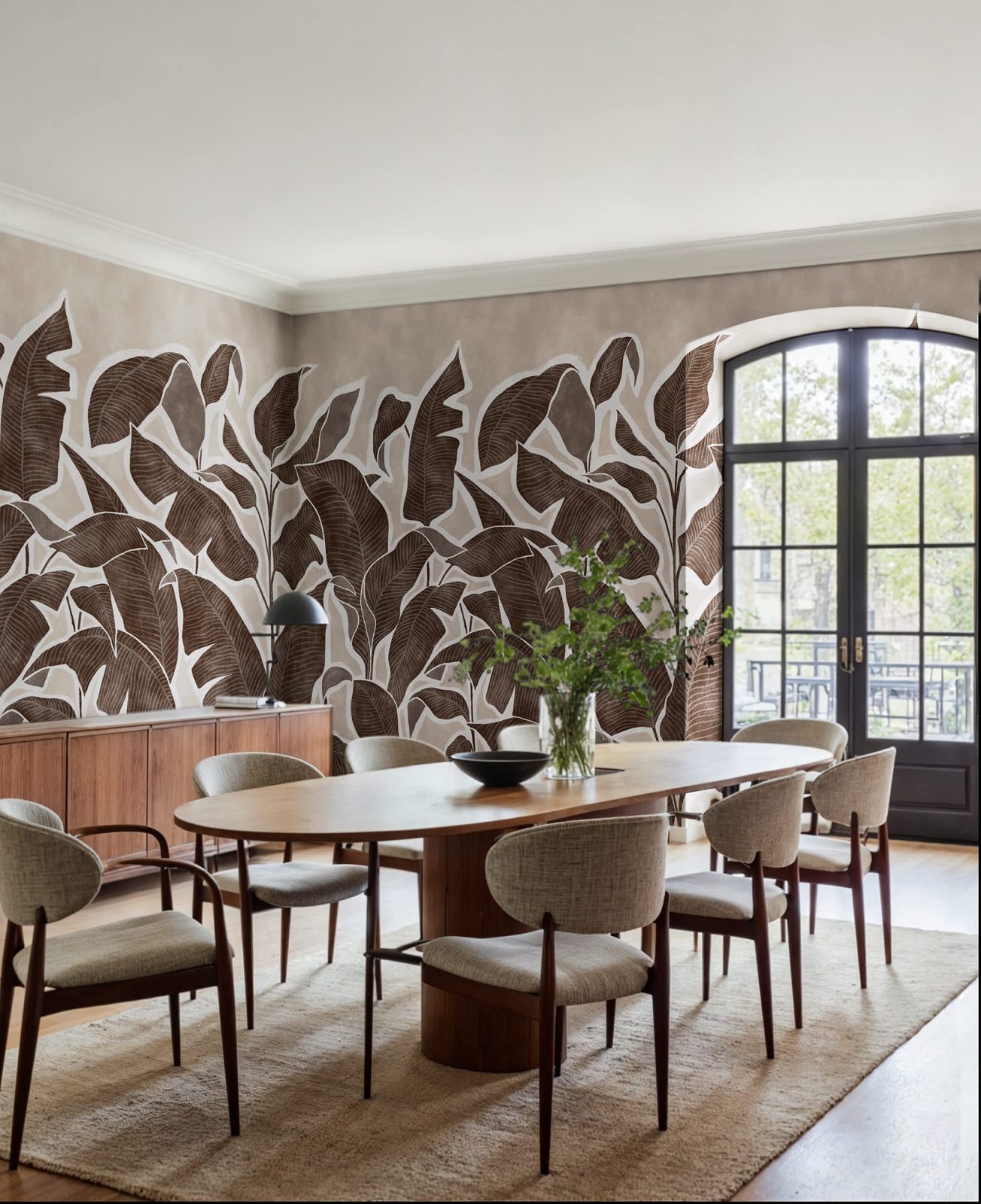 Tropical Breeze, Brown, Rebel Walls 3