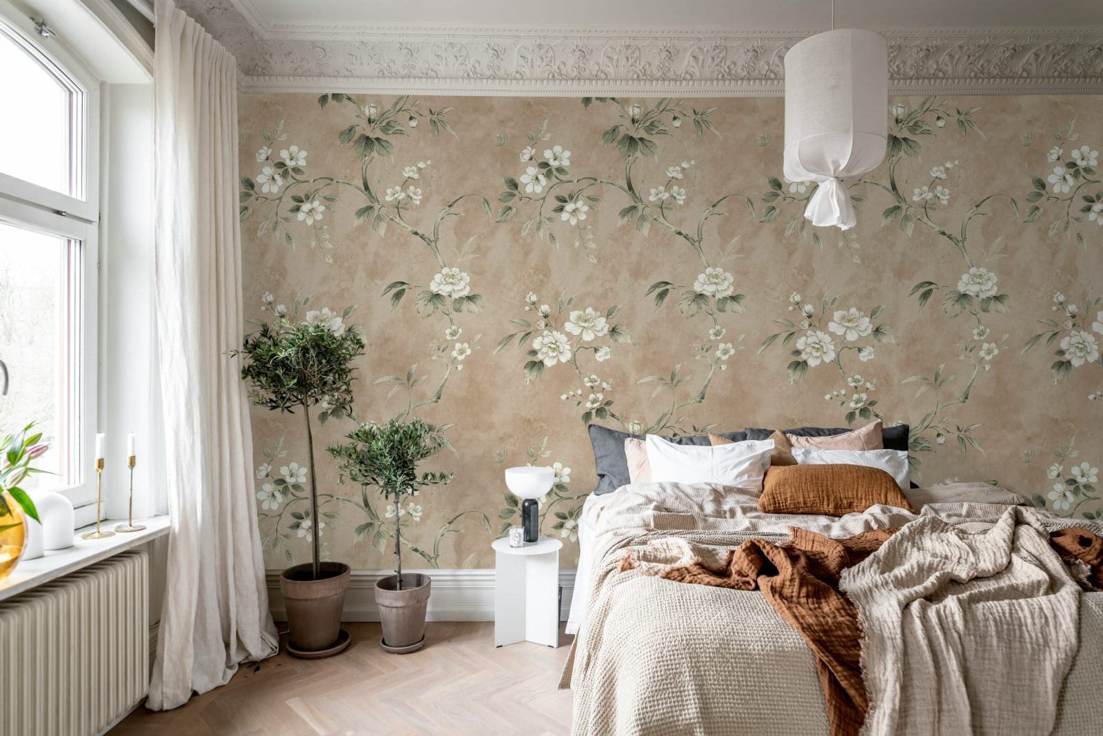 Poetic Flora, Dusty Pink, Rebel Walls 3