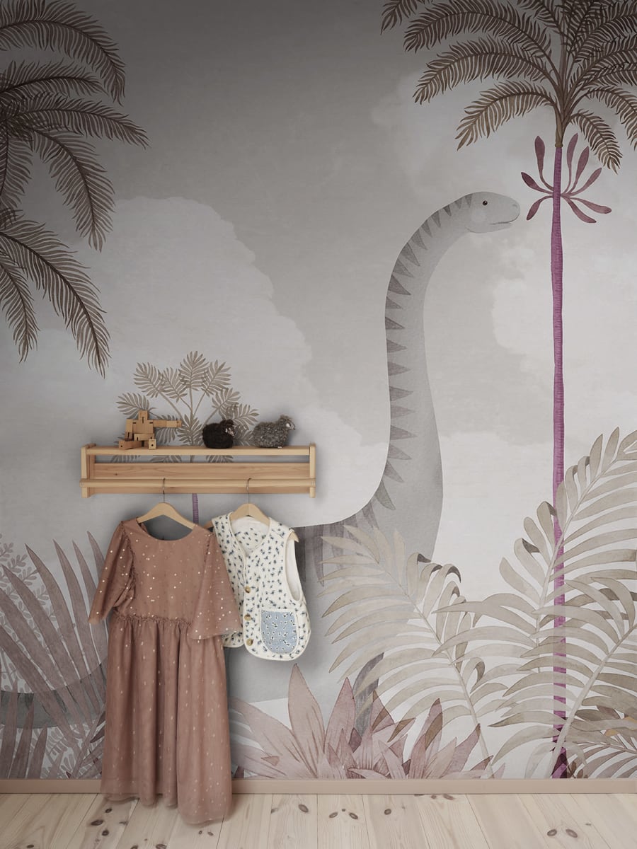 Dinosaur World, Pink, Rebel Walls 3