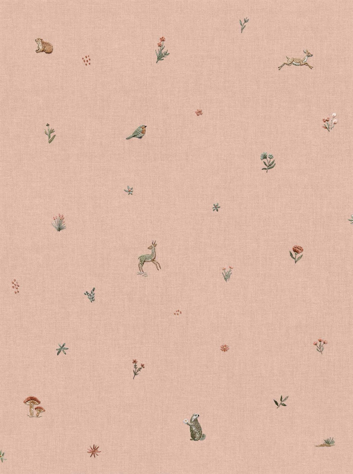 Bambis, Peach, Coordonne, 5mp / rola