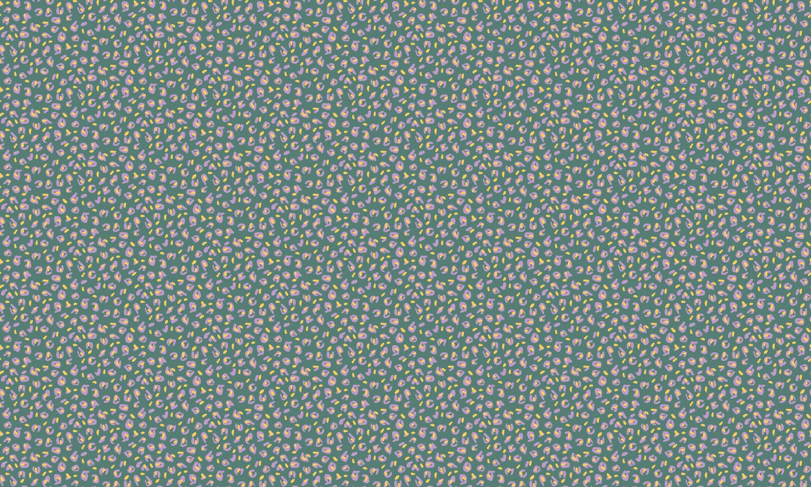 Funky Leopard, Turquoise, TresTintas 5mp / rola 3