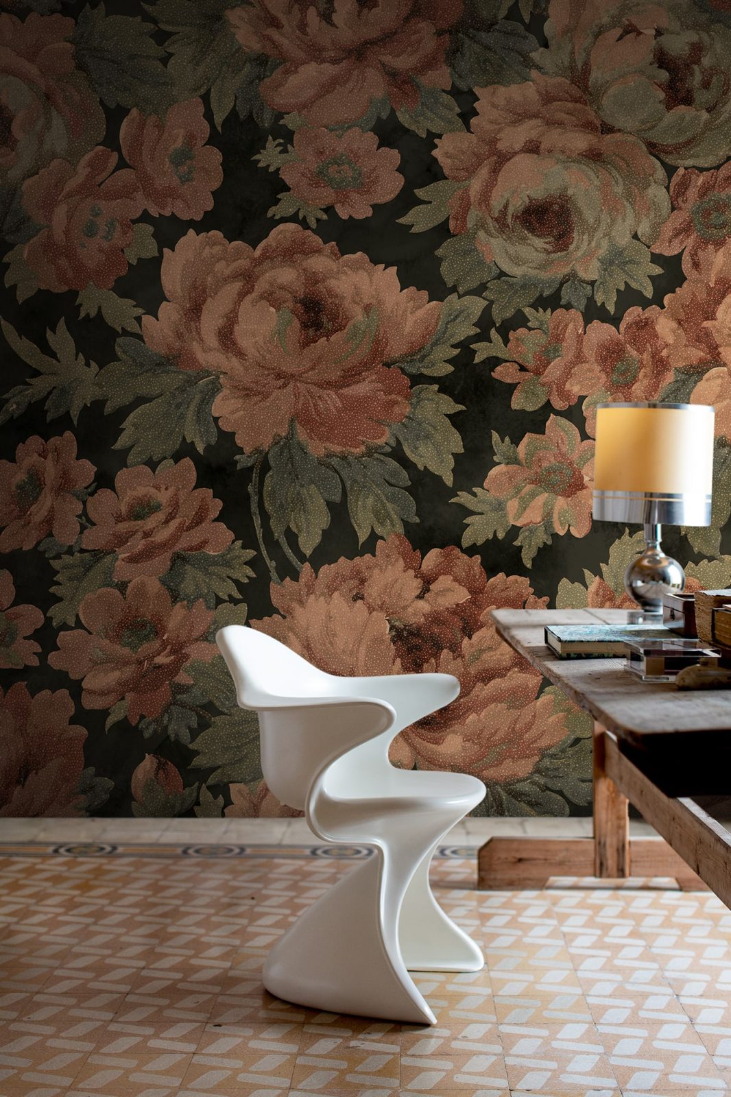 Eternal Blossoms, Black, Rebel Walls 3