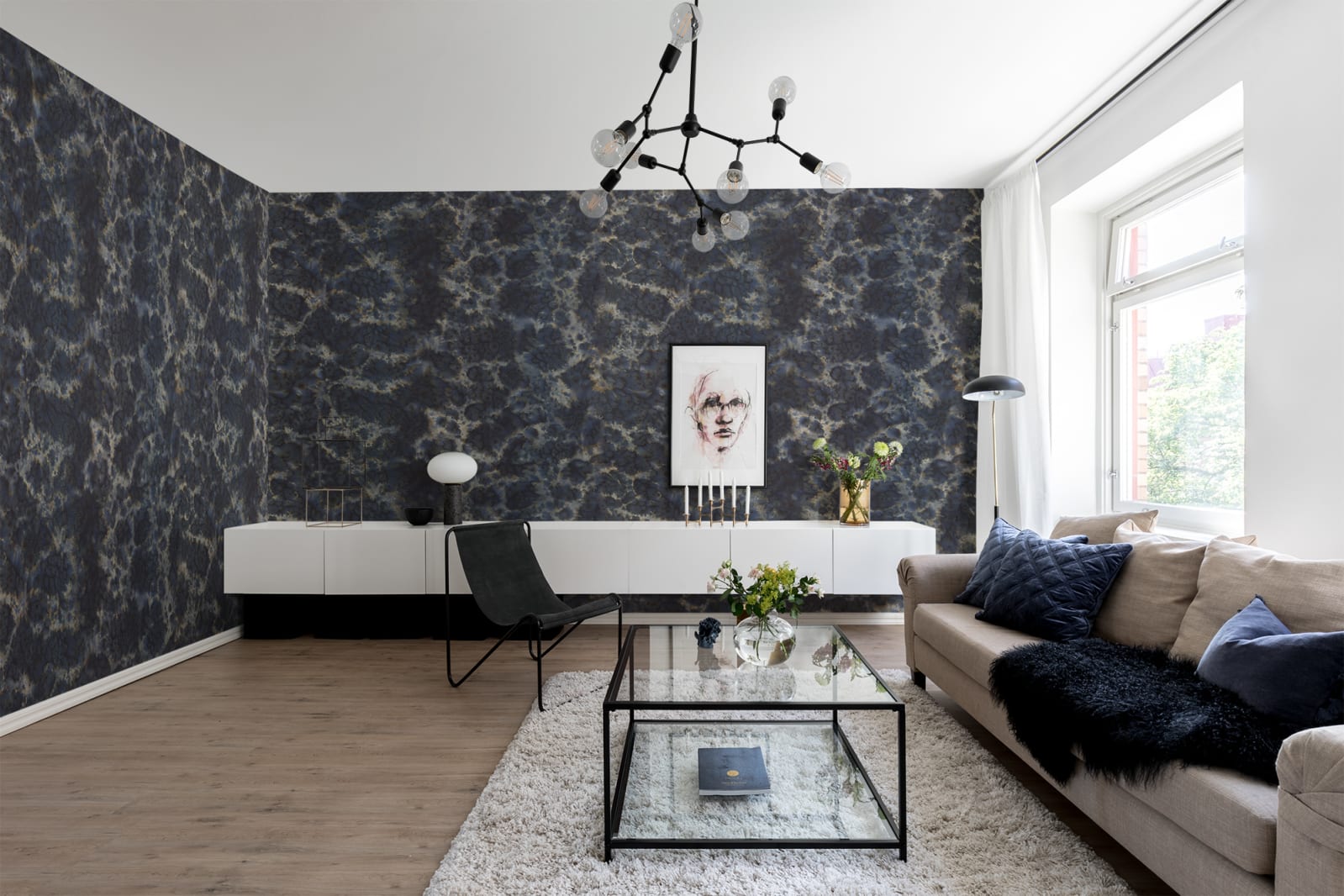 Flow, Dark Blue, Rebel Walls 2
