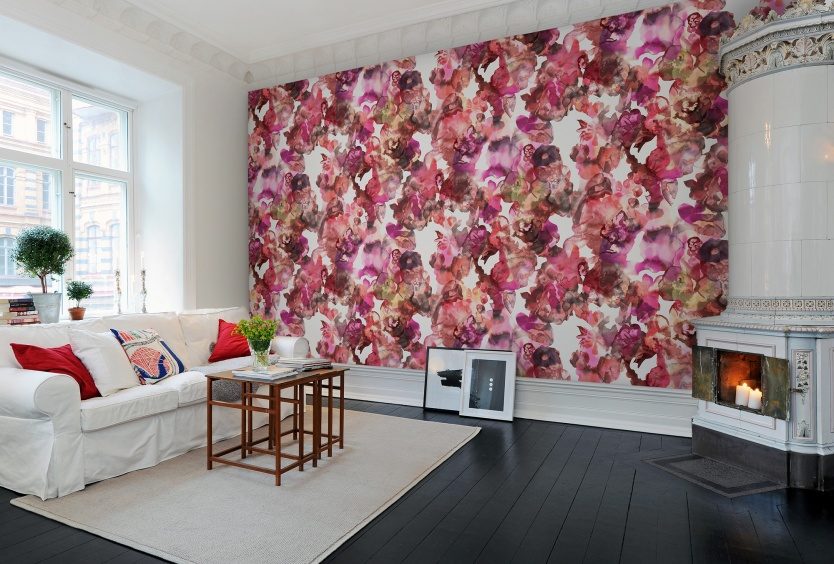 Lily Pond, Red, Rebel Walls 2