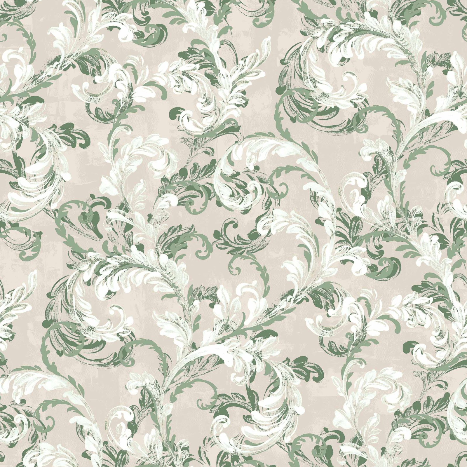 Byzantine Damask, Sage, Coordonne, 5mp / rola