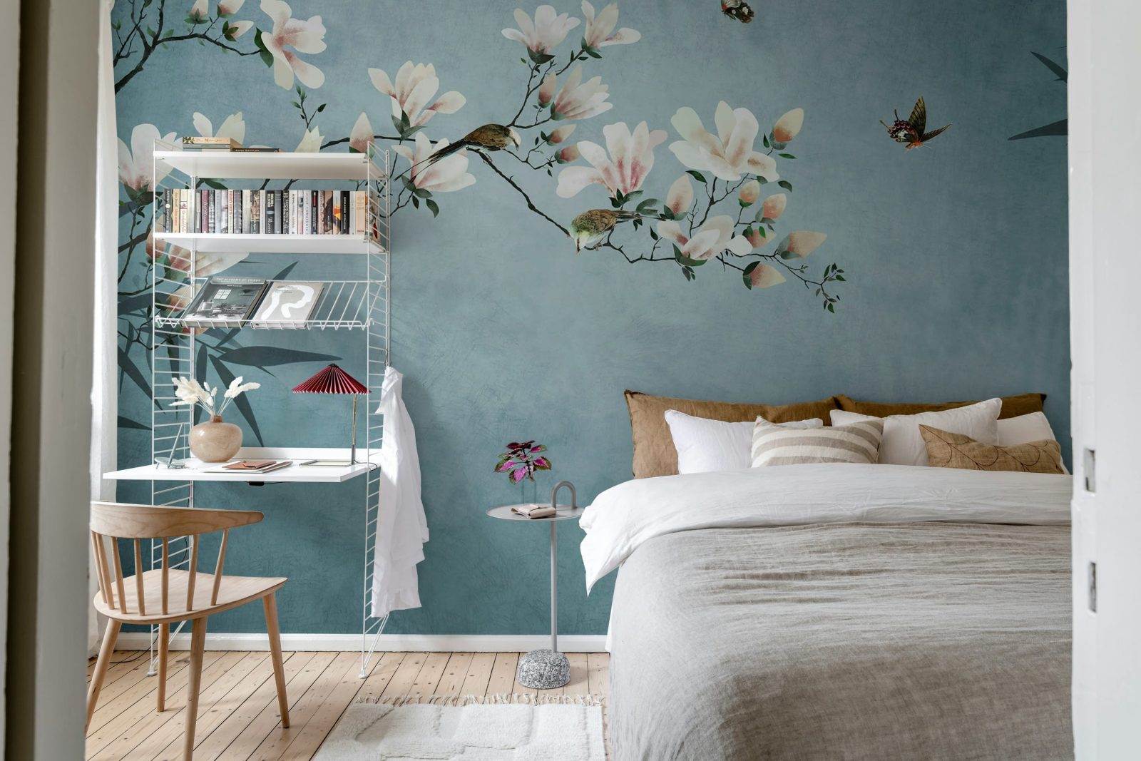 Bird Branch, Blue, Rebel Walls 3