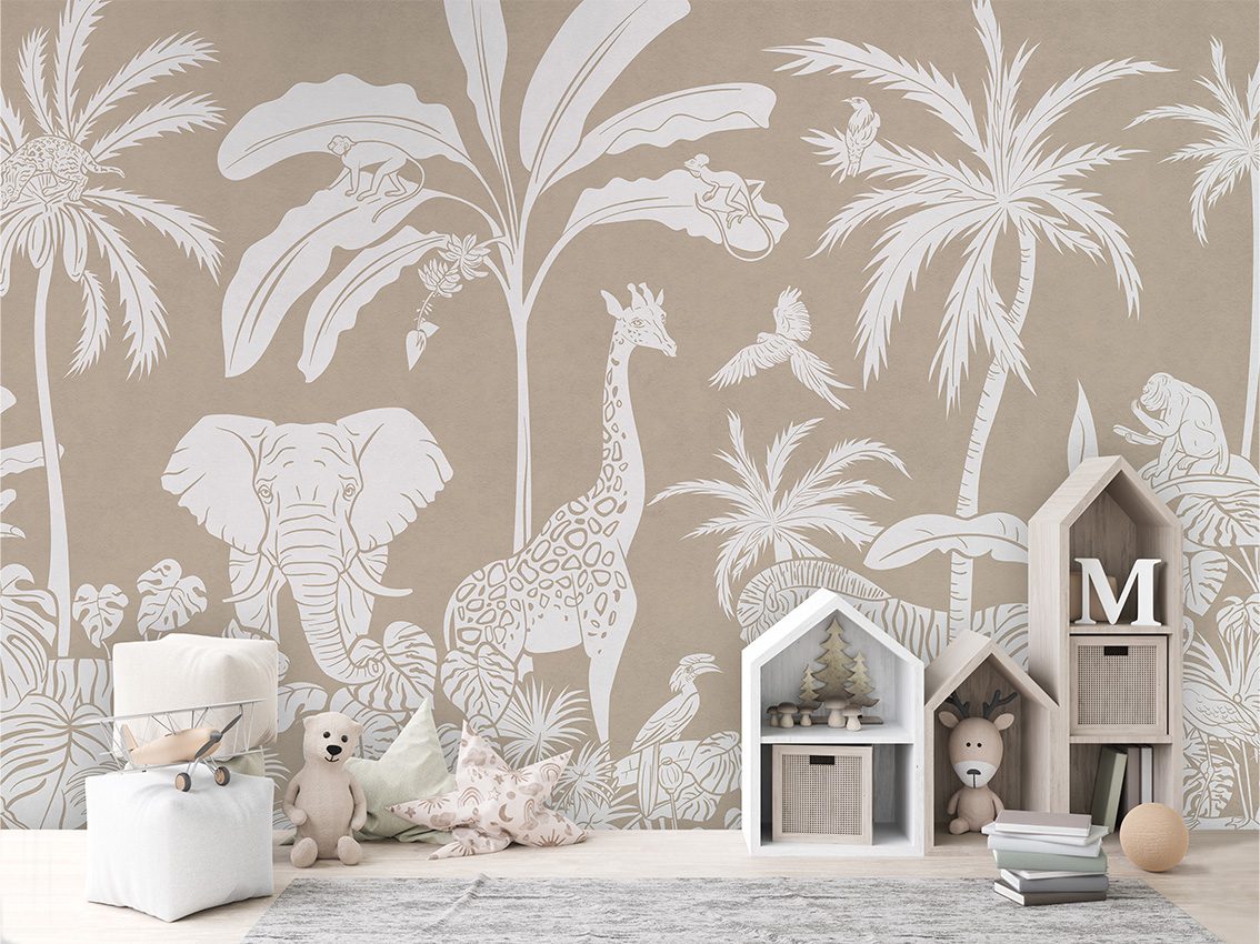 Monochrome Jungle - Brown, Kikki Belle 3
