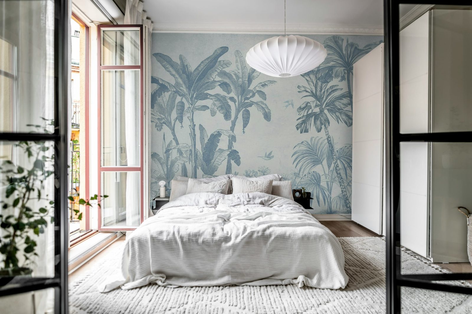 Misty Jungle, Light Blue, Rebel Walls 3