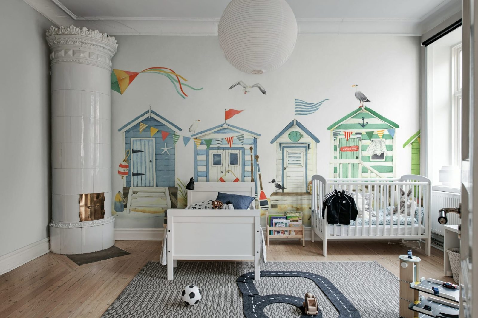 Tiny Beach Houses, Multi, Rebel Walls 3