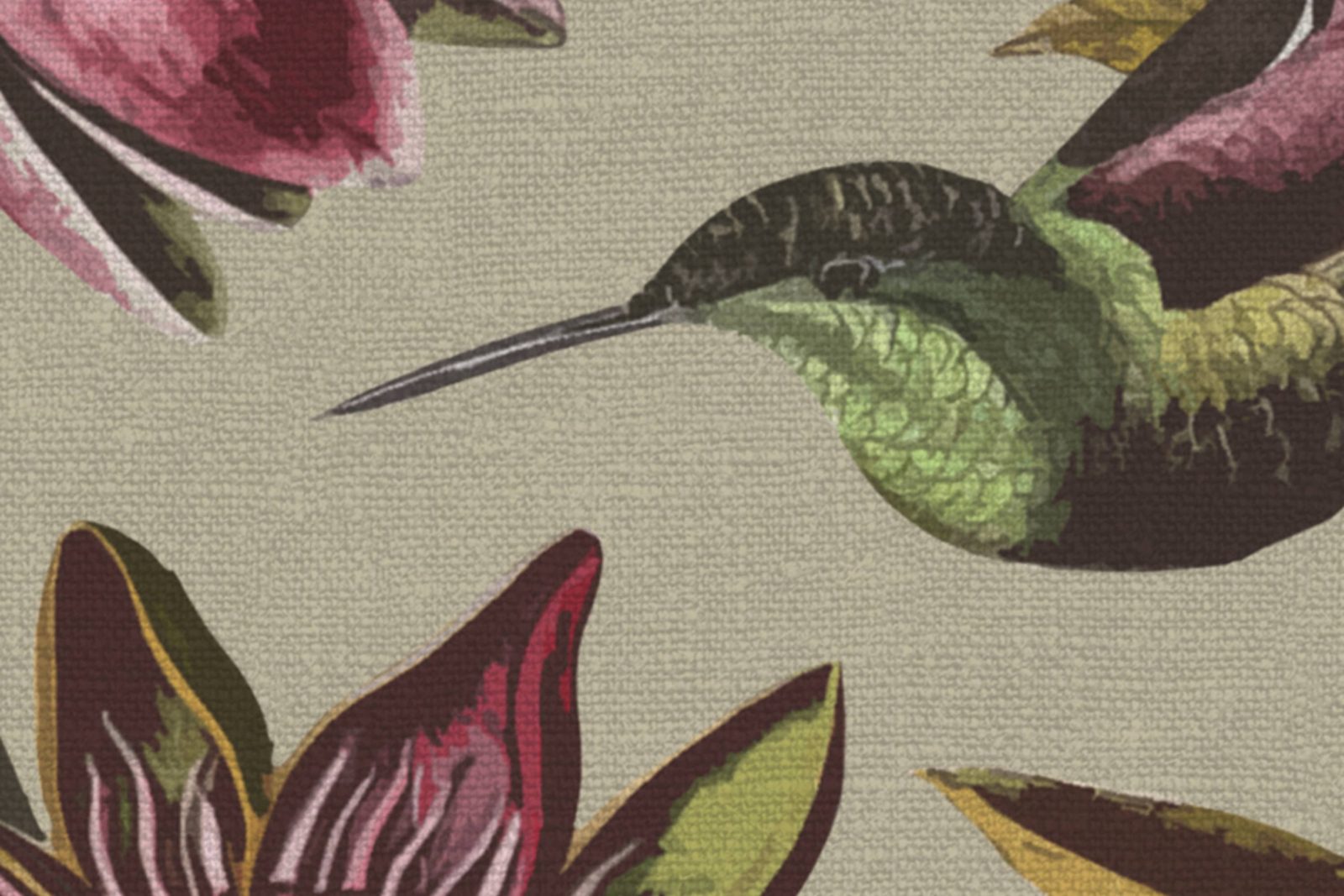 Flying Kolibri, Beige, Rebel Walls 4