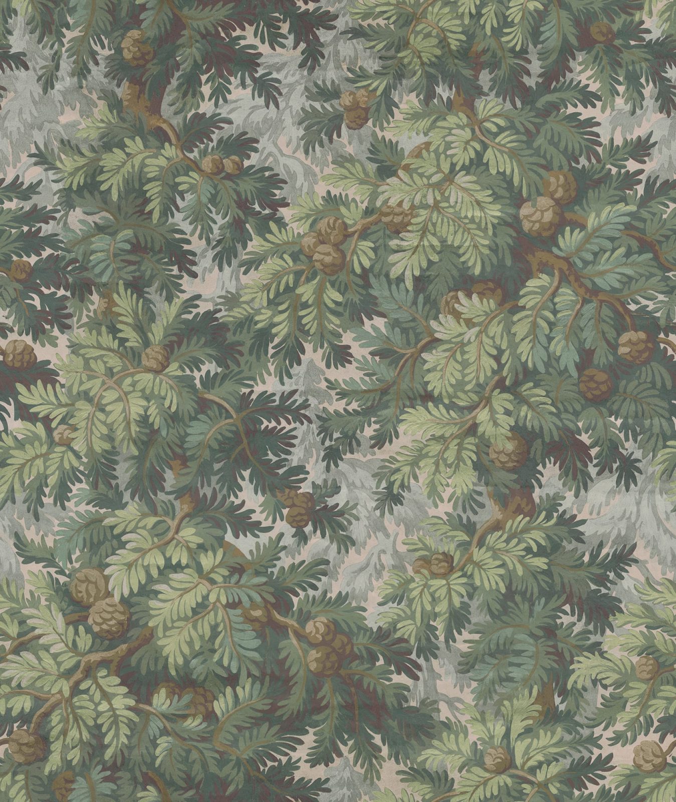 Spruce Forest, Green, Rebel Walls