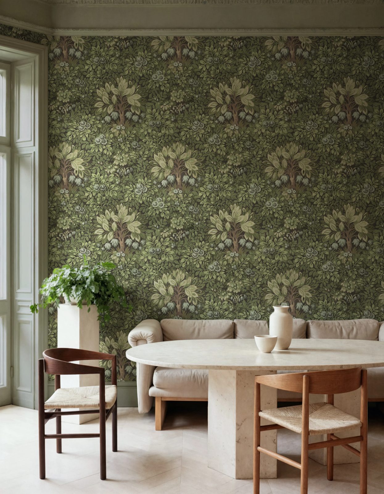 Flower Tree, Green, Rebel Walls 2