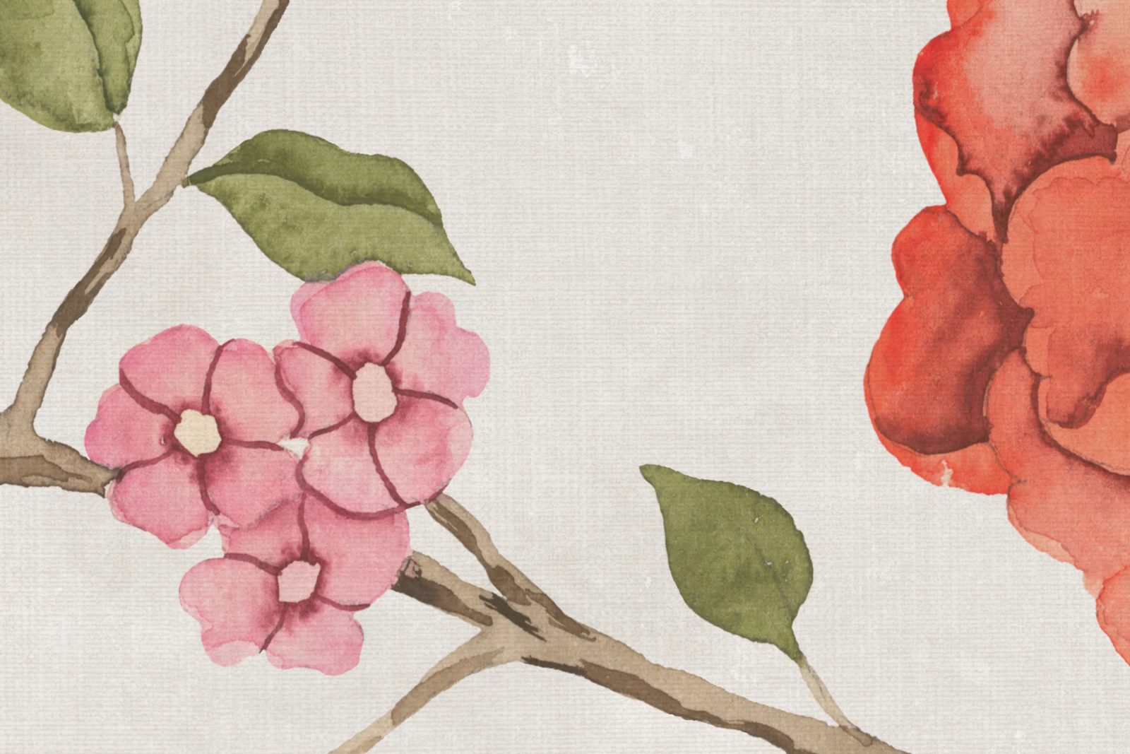 Chinoiserie Botanica, White, Rebel Walls 4