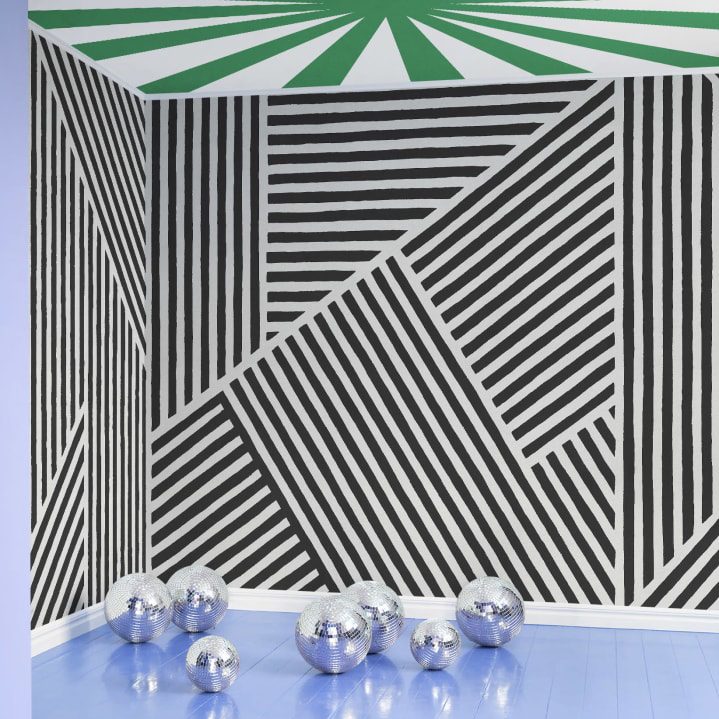 Rays, Green, Rebel Walls 3