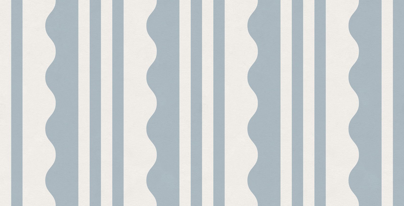 Wavy Stripe, Blue, Rebel Walls