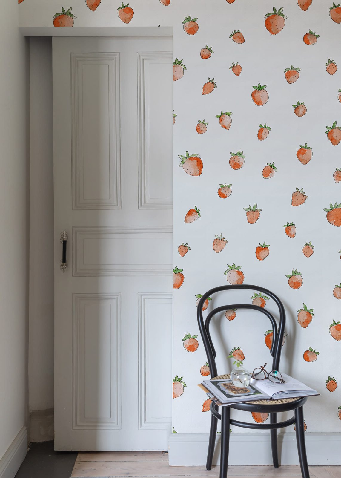 Berry Cute, Red, Rebel Walls 3