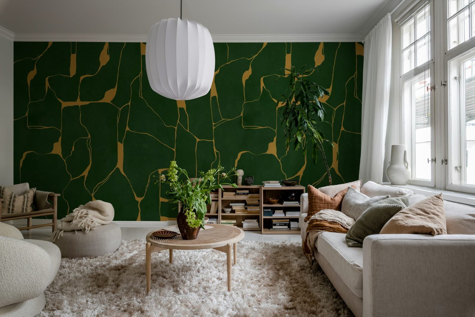 Linear Flow, Green, Rebel Walls 3