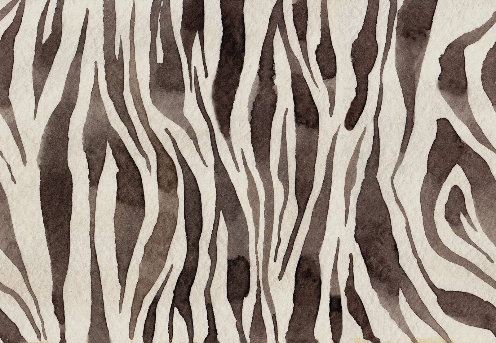 Zebra Stripes, Brown, Rebel Walls