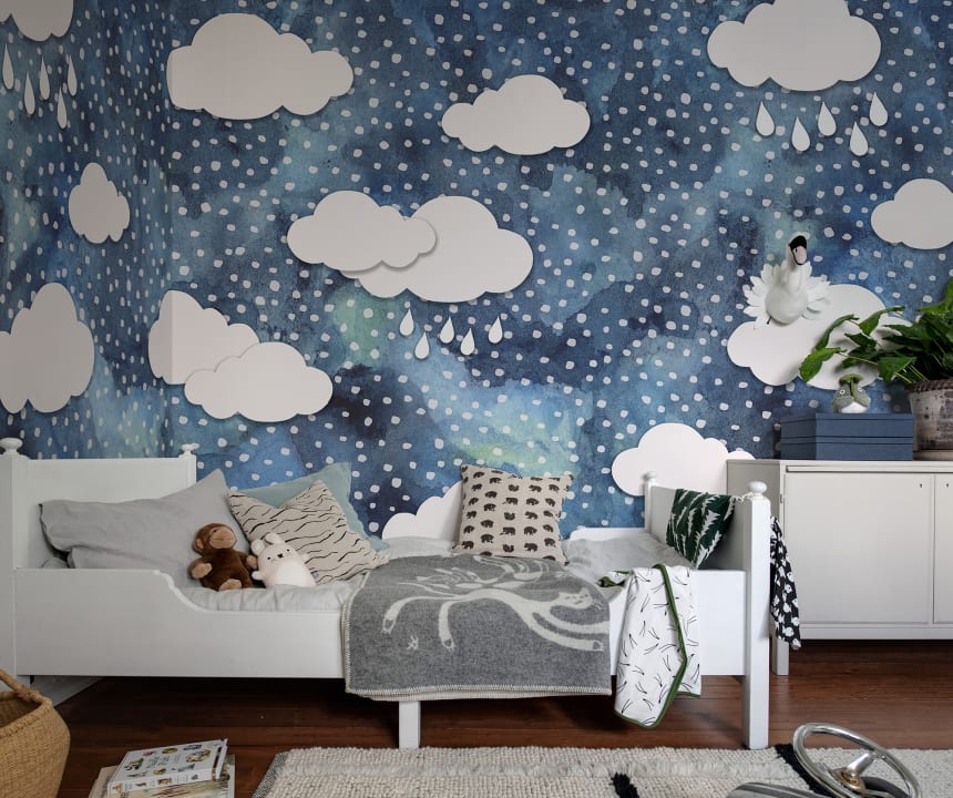 Rainy Clouds Sky, Rebel Walls 2