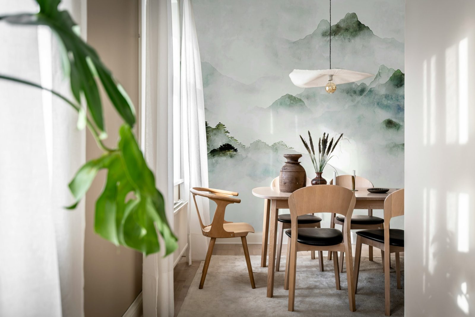 Serene Mountains, Green, Rebel Walls 2