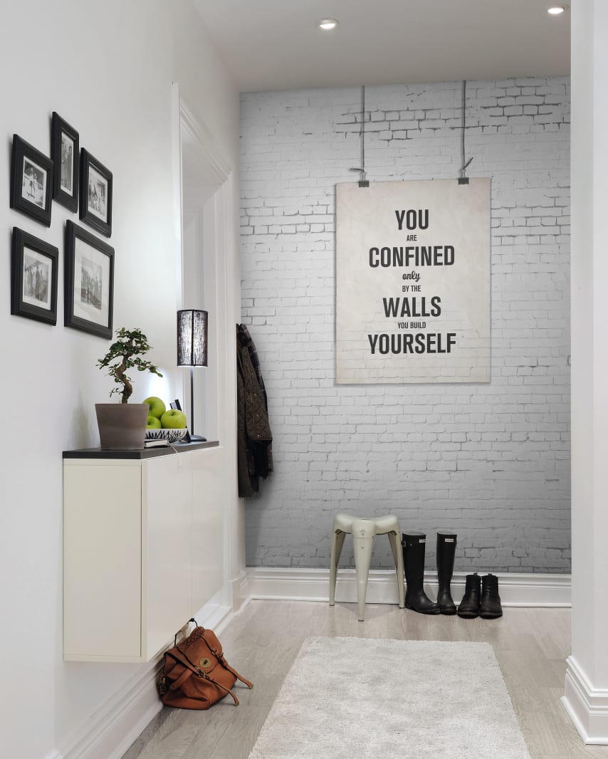 Poster, Brick Wall, Rebel Walls 3