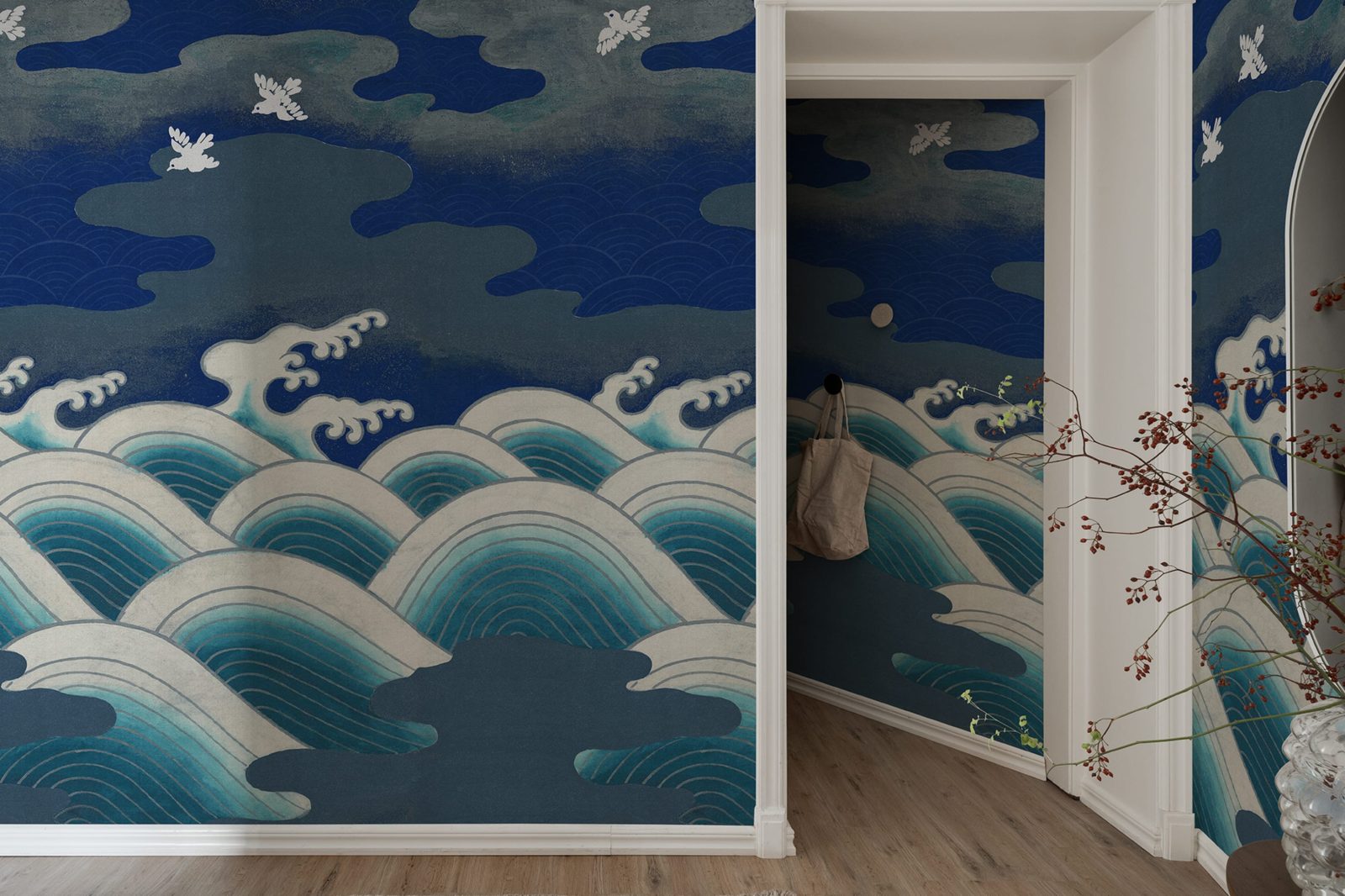 Waves of Happiness, Blue, Rebel Walls 3