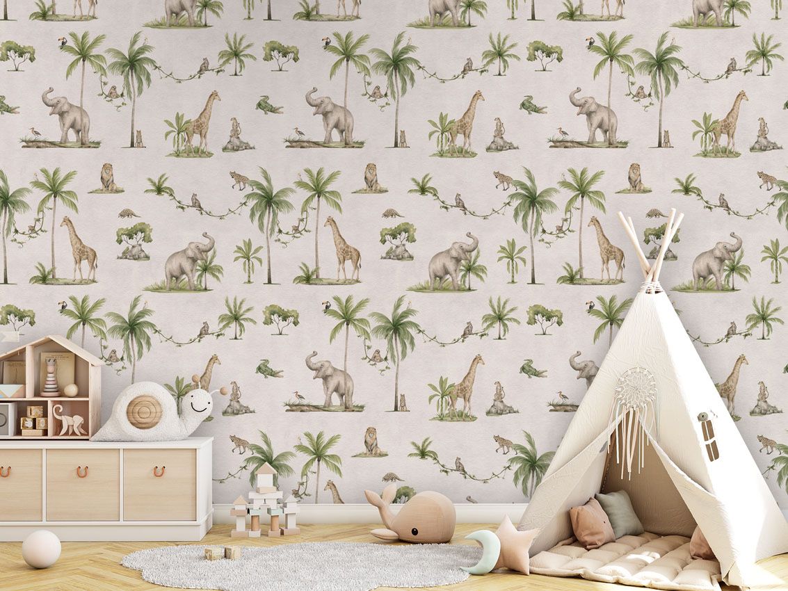 Joyful Jungle - White, Kikki Belle 2