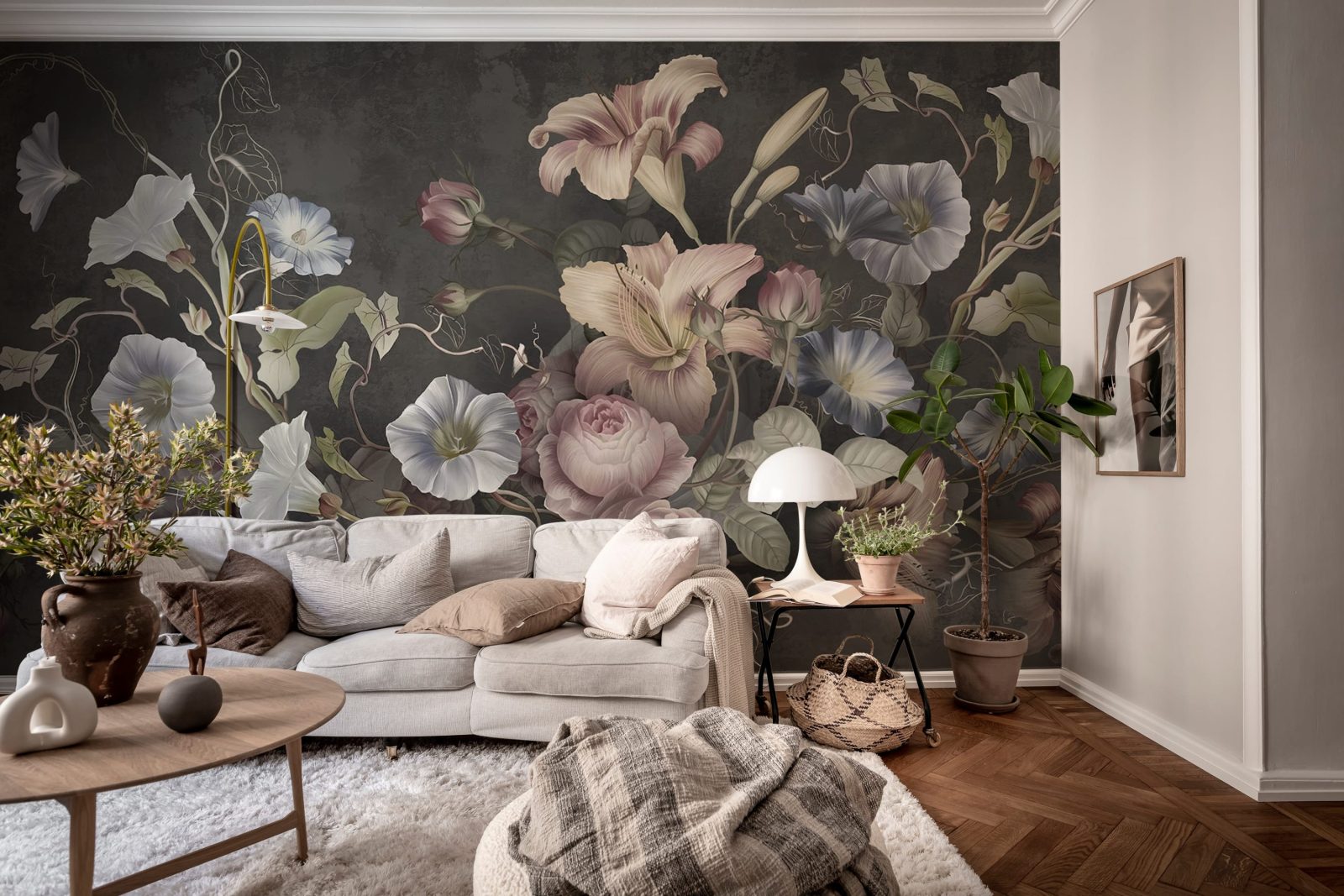 Soft Bouquet, Dark, Rebel Walls 2