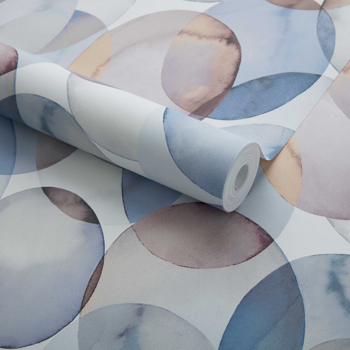 Honesty, Opal Blue Luxury Geometric, 1838 Wallcoverings, 5.3mp / rola 3