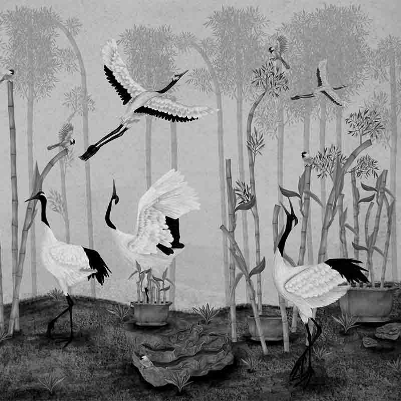 Red Crown Sanctuary in Monochrome, VLAdiLA