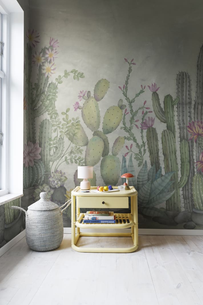 Playfull Cactus, Summer, Rebel Walls 3