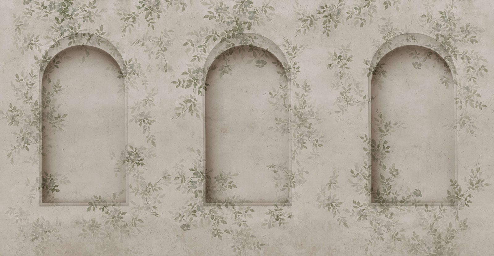 Daydream Arches, Green, Rebel Walls