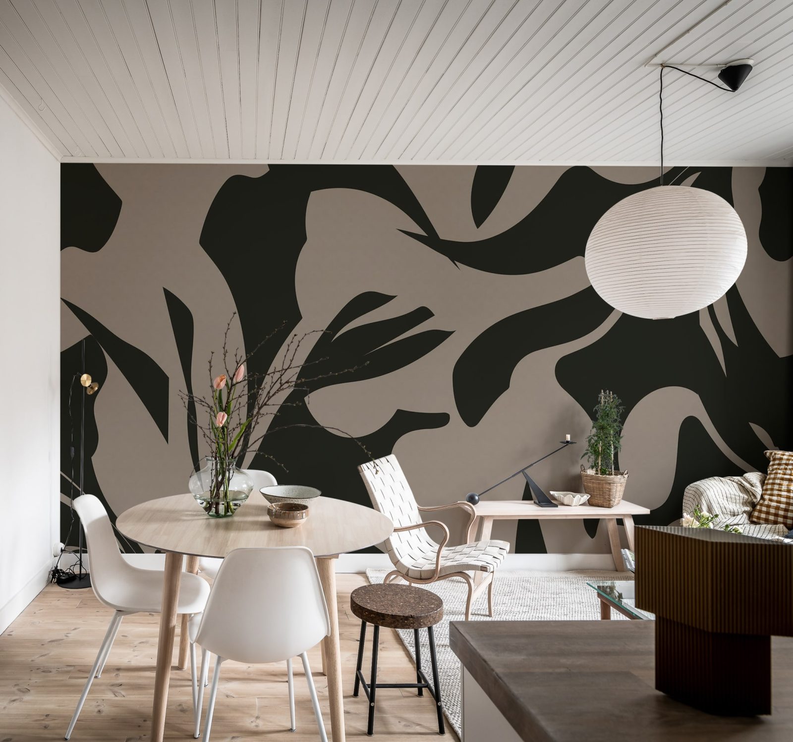 Contrast Art, Brown, Rebel Walls 2
