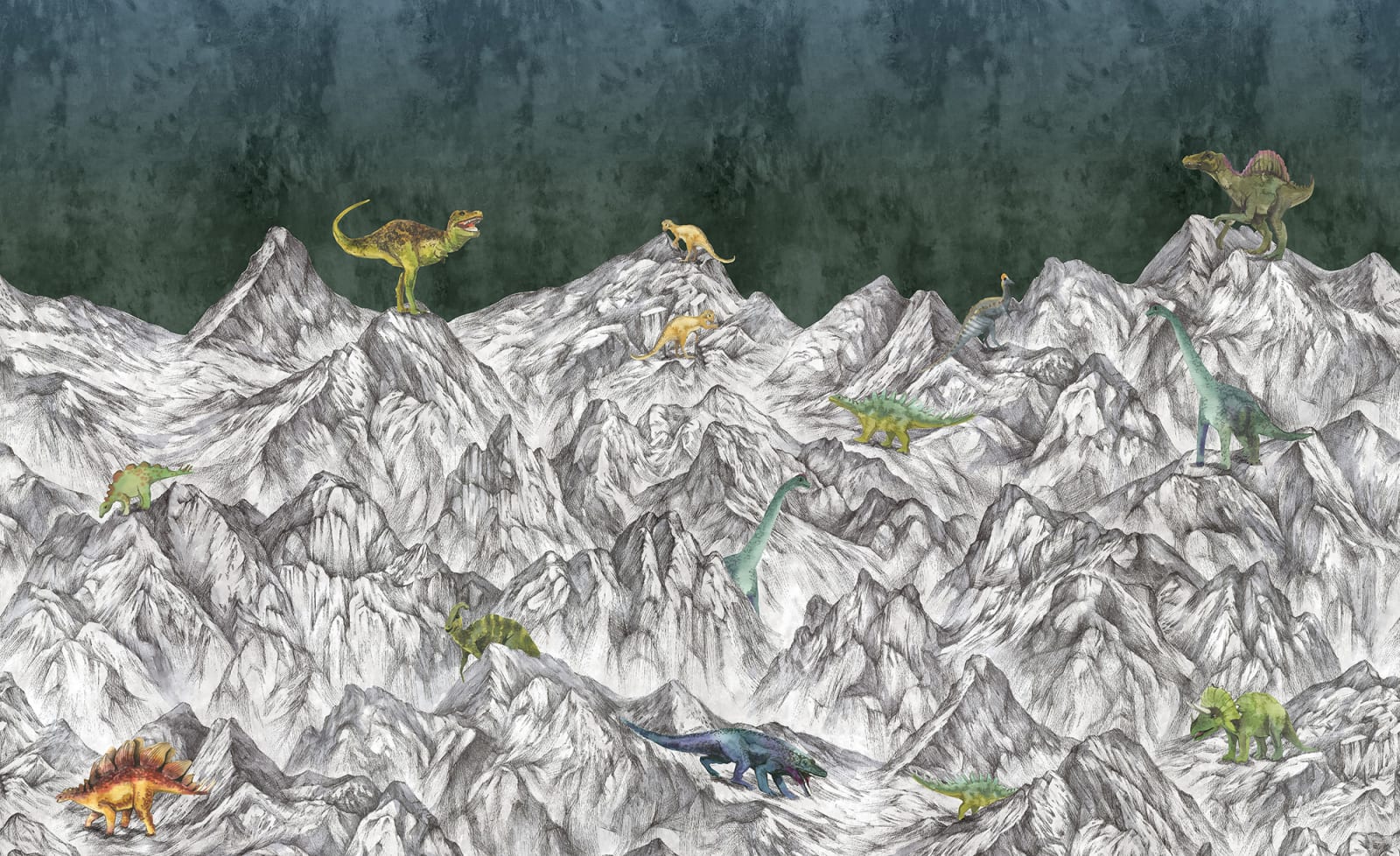 Dinosaur Mountain, Nightfall, Rebel Walls