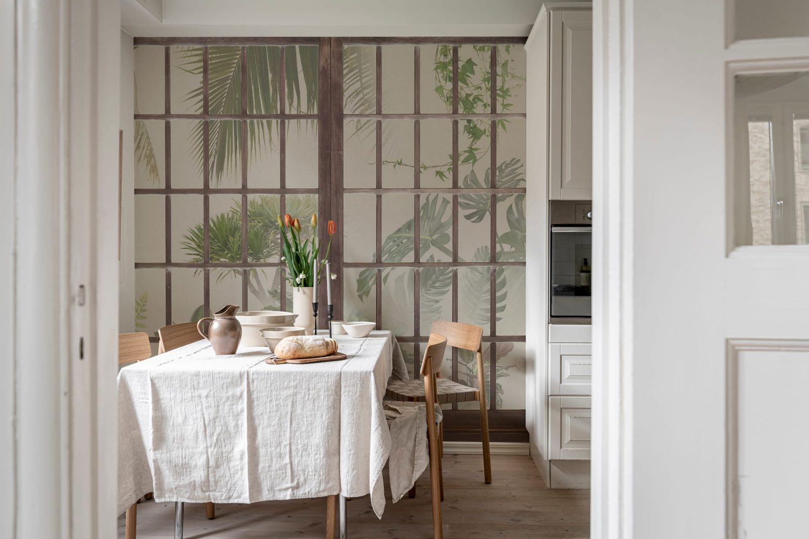 Window View, Beige, Rebel Walls 3