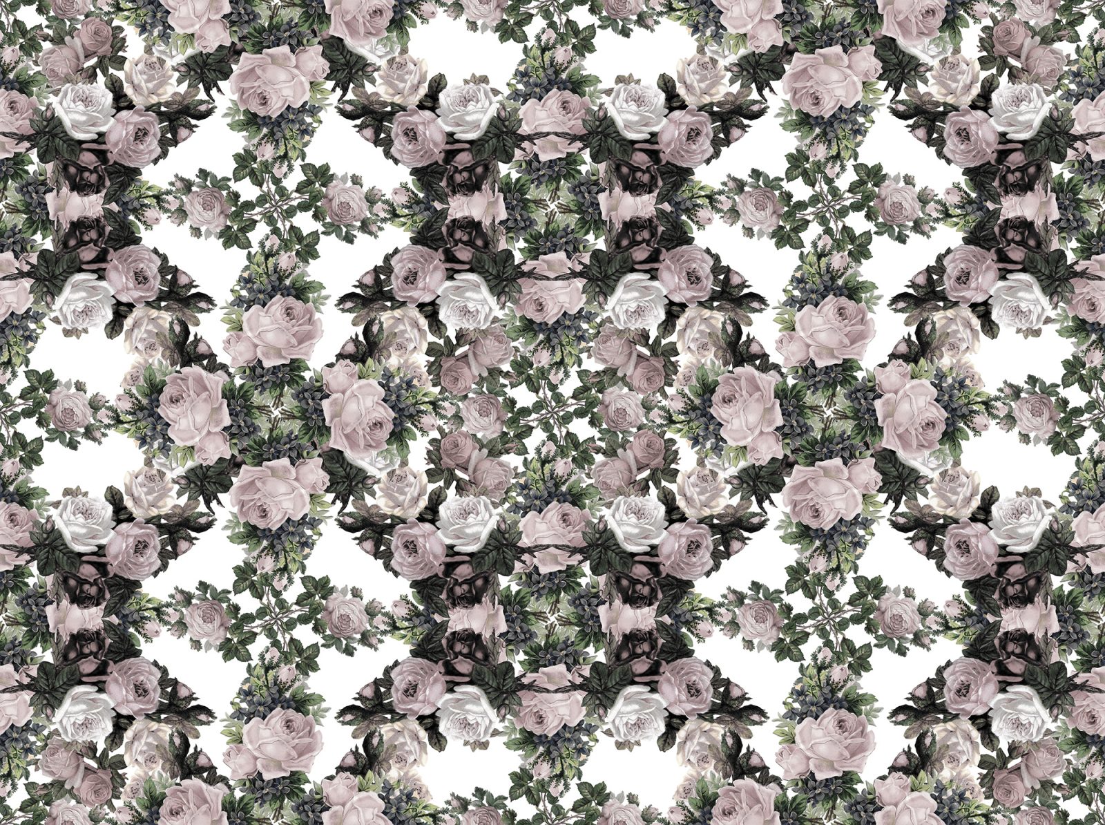 Floral Frida, Vintage, Rebel Walls