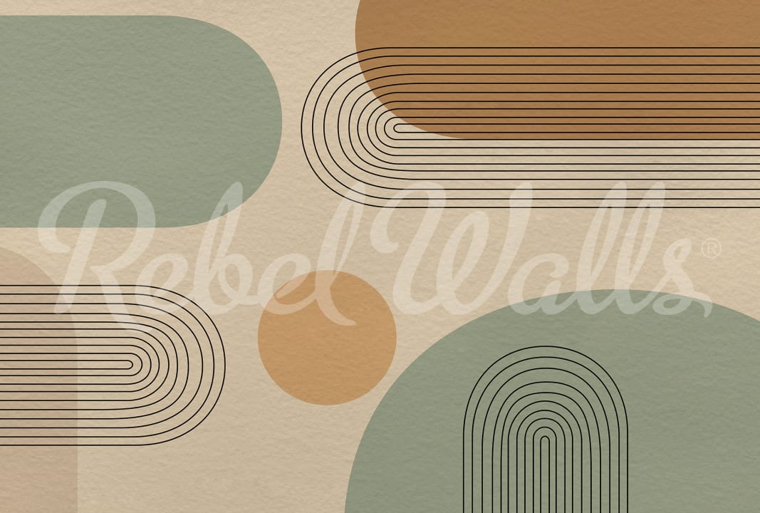 Abstract Arches, Neutral, Rebel Walls