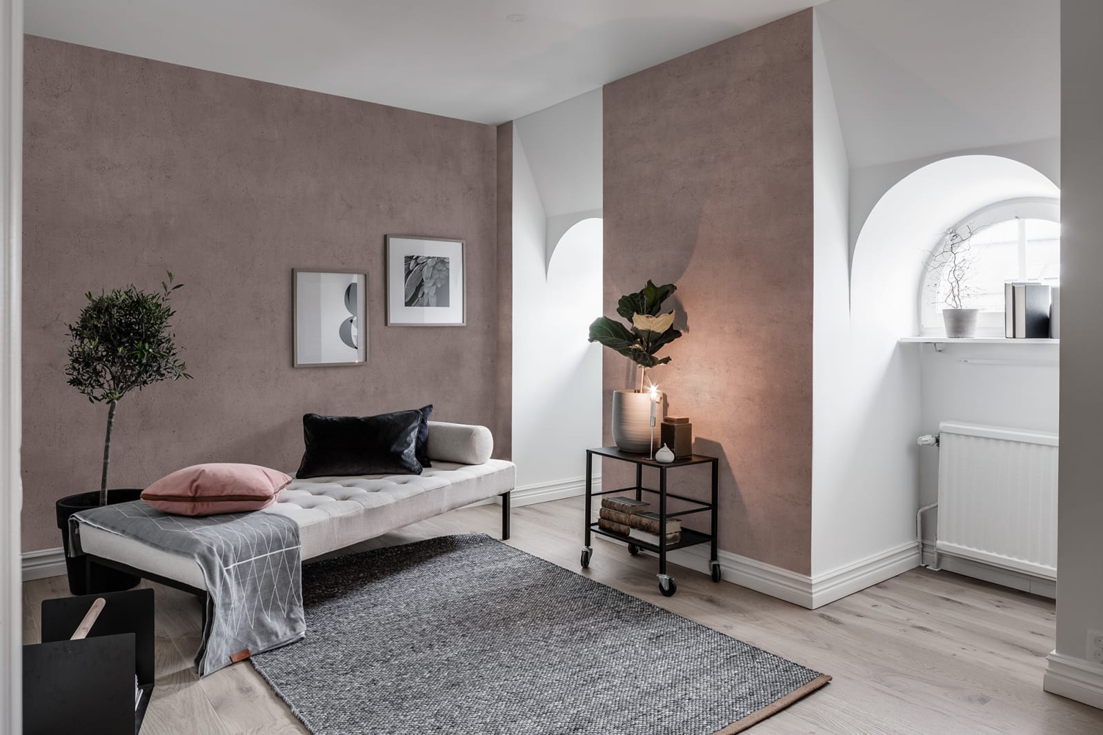 Solid, Blush, Rebel Walls 2