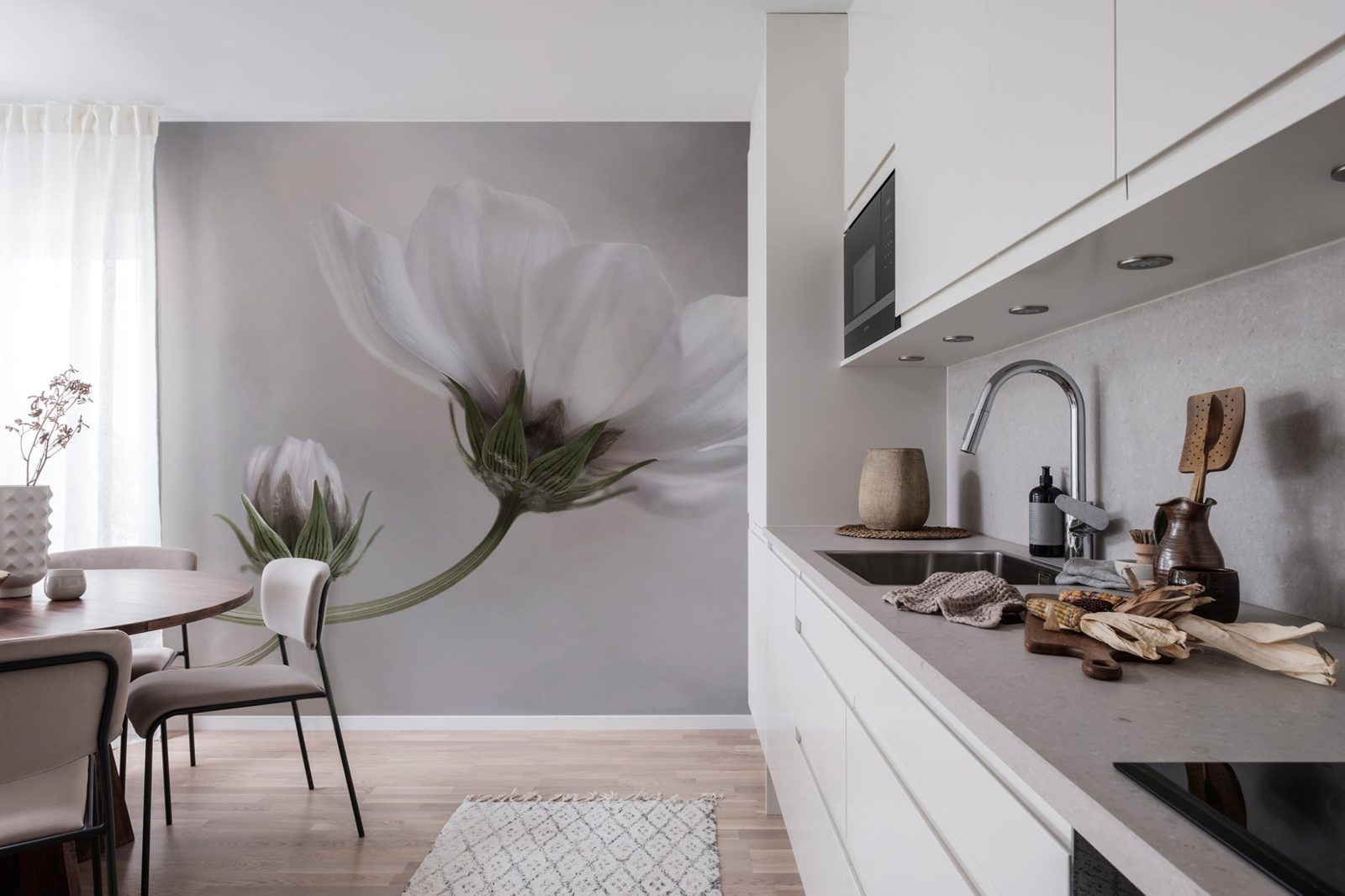 White Flower, Rebel Walls 2