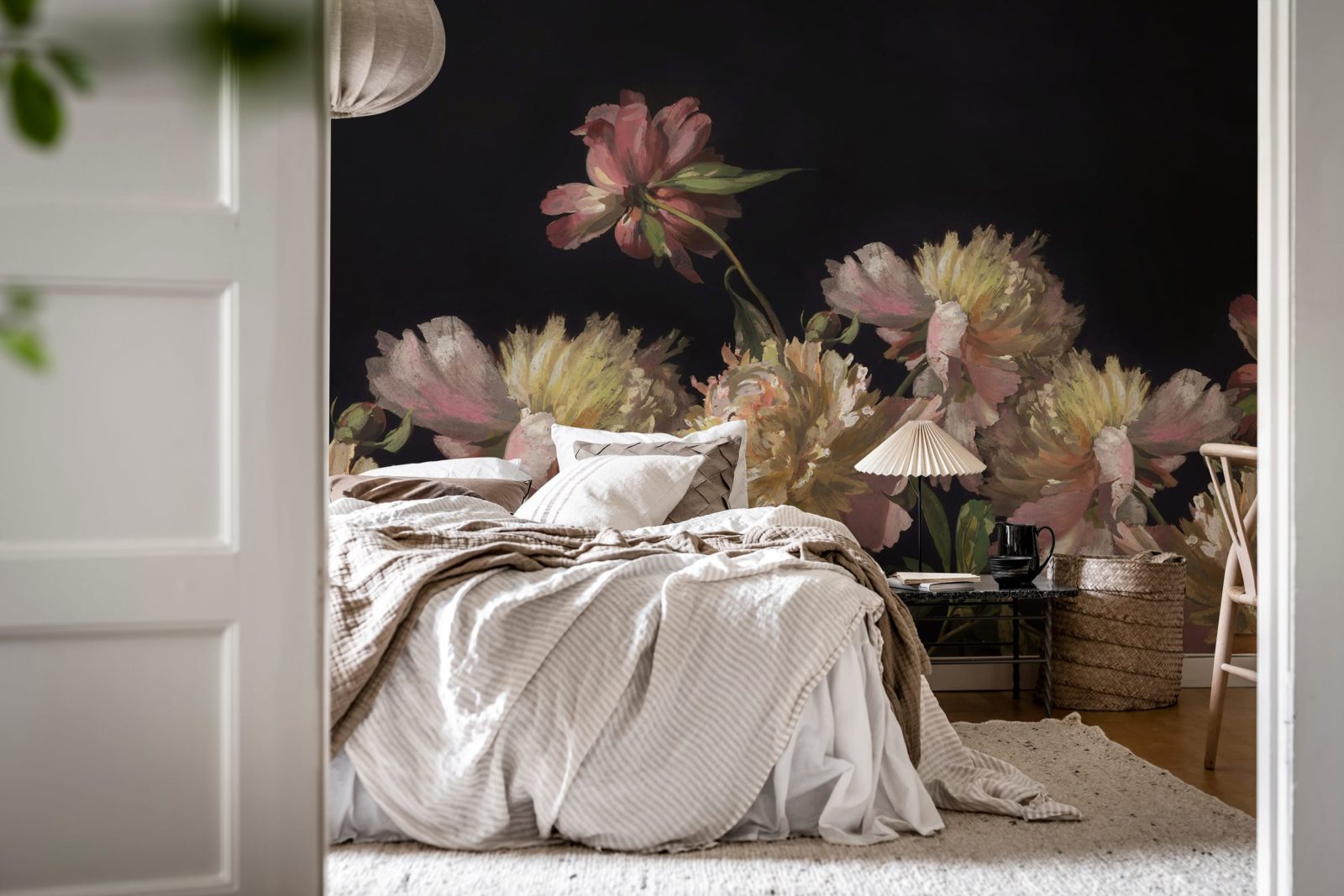 Vintage Peony, Pink, Rebel Walls 2