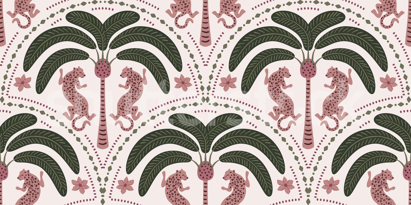 Jungle Rhythm, Pink, Rebel Walls