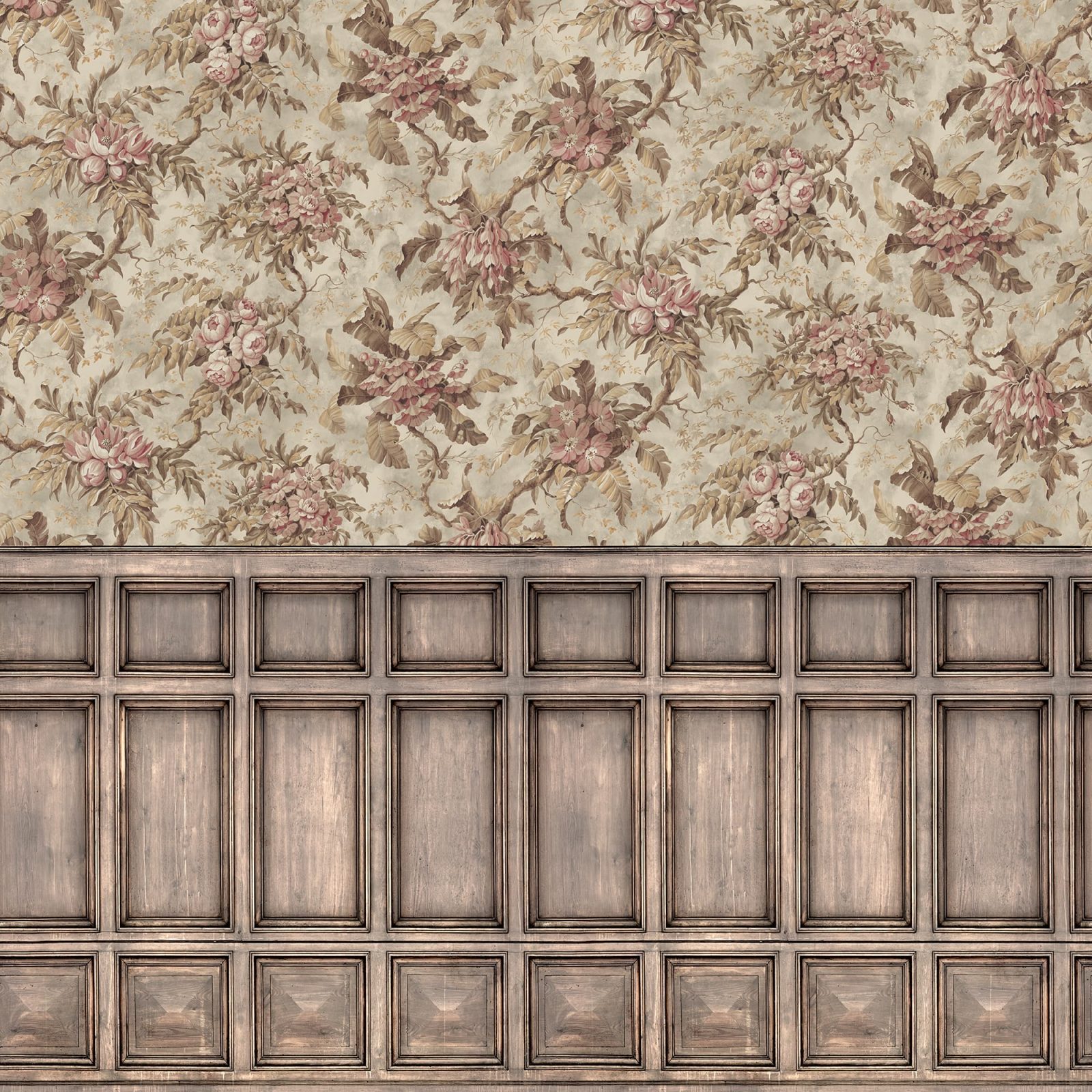 Rustic Bouquet, Panels, Rebel Walls