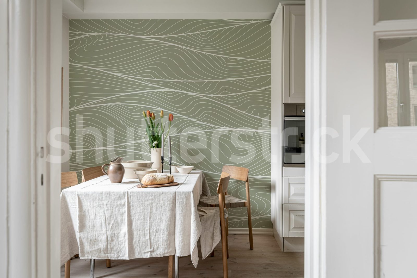 Soft Dunes, Green, Rebel Walls 3