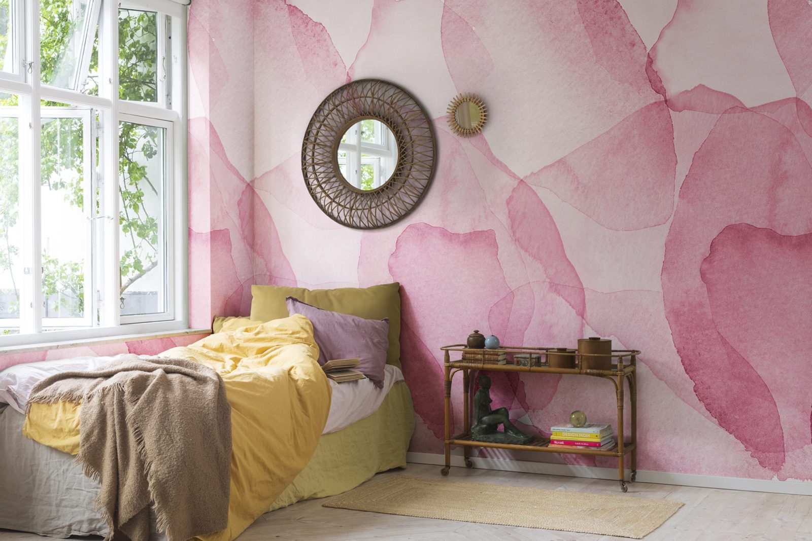 Petals, Magenta, Rebel Walls 2
