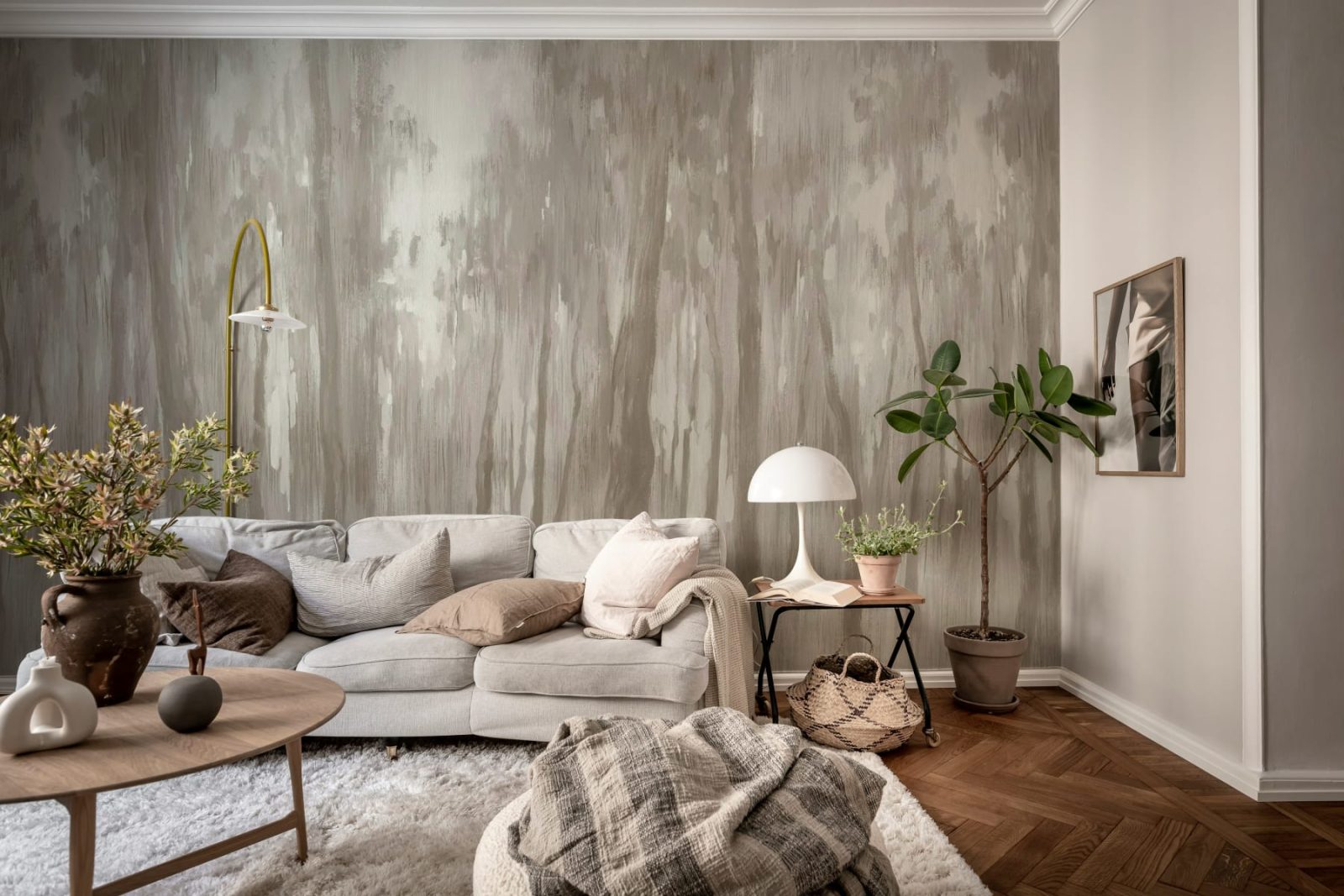 Morning Forest, Beige, Rebel Walls 2