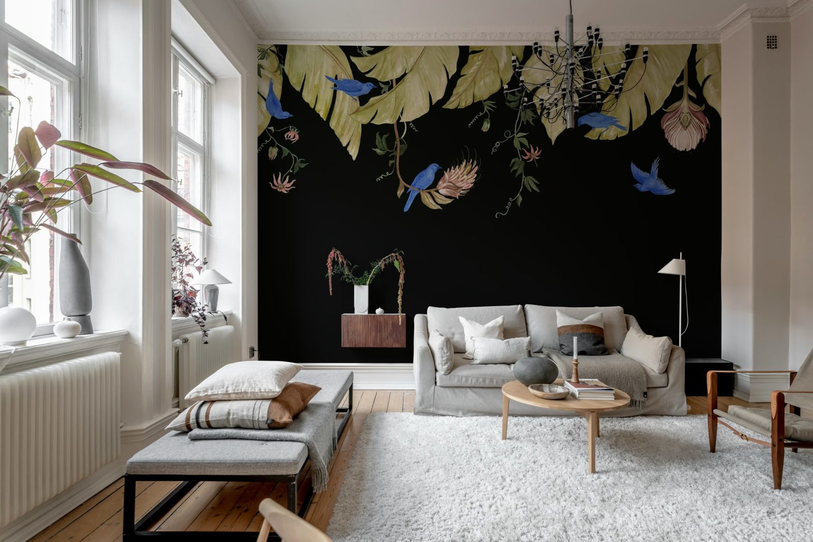 Birds in the Trees, Black, Rebel Walls 2